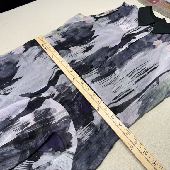 Simply Vera Vera Wang Monochrome High-Low Dress - Size Medium - Picture 10 of 16